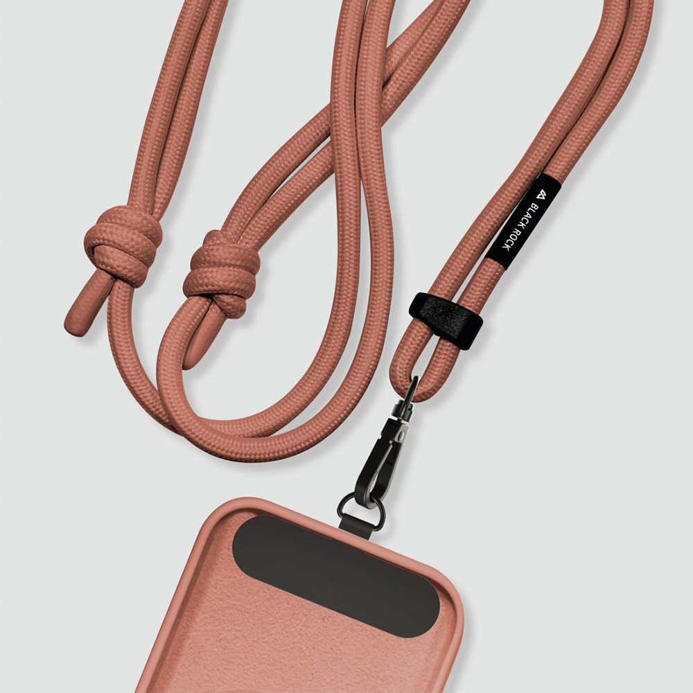 Hama Universal Lanyard für Smartphones, Braun