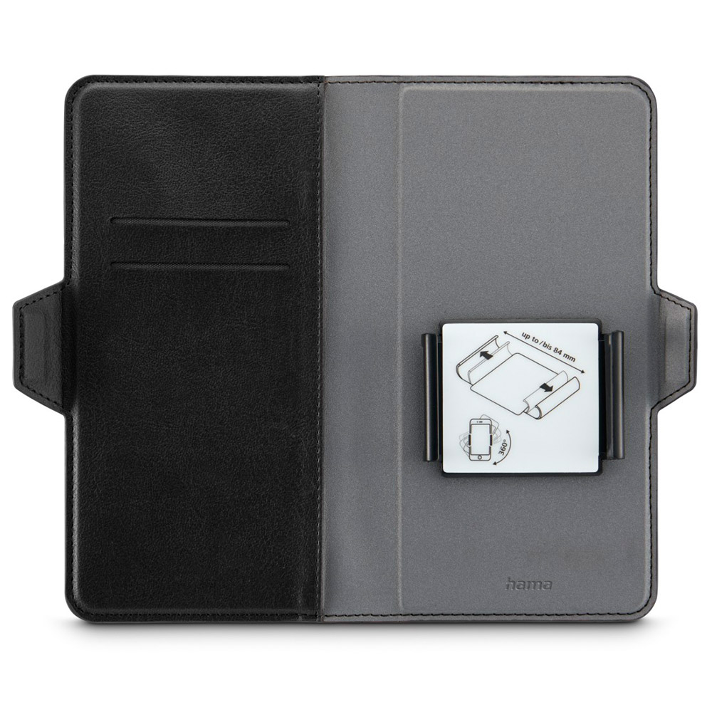 Hama Handytasche, Universal, Eco, für Handygröße 8,0 x 17,0 cm, Schwarz