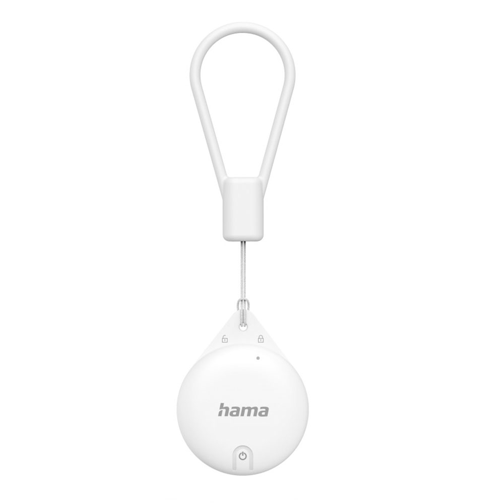 Hama Schlüsselfinder, Item Finder für Apple "Wo ist"-App, Bluetooth, Weiß