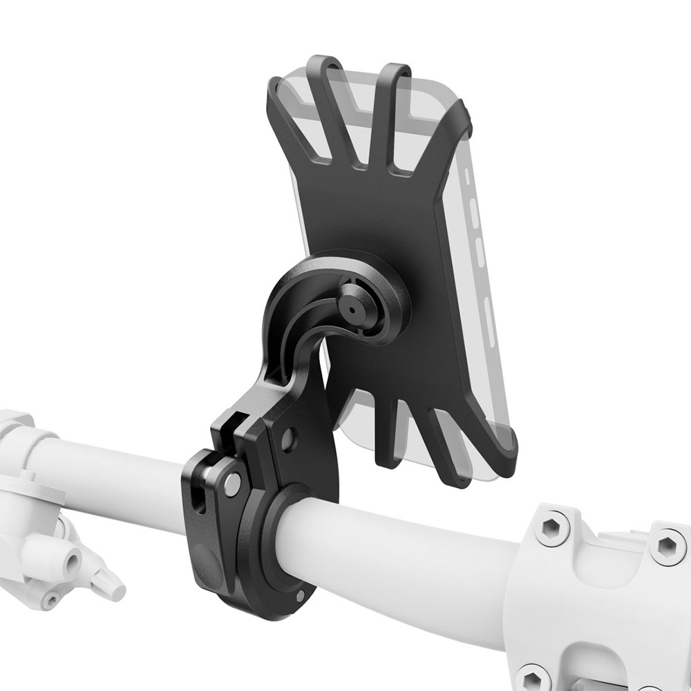 Hama Handyhalterung für E-Bike, schnelle Anbringung, Silikon, drehbar, universal