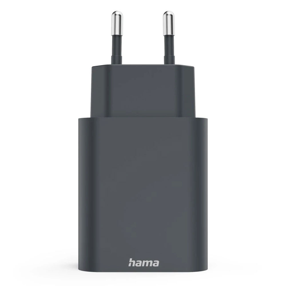 Hama Schnellladegerät USB-C PD 45 W Anthrazit