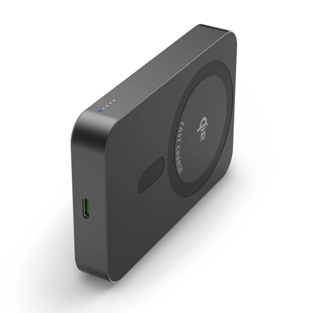 Hama Qi2 Wireless Power Pack, 10000mAh, induktiv Laden, Anthrazit