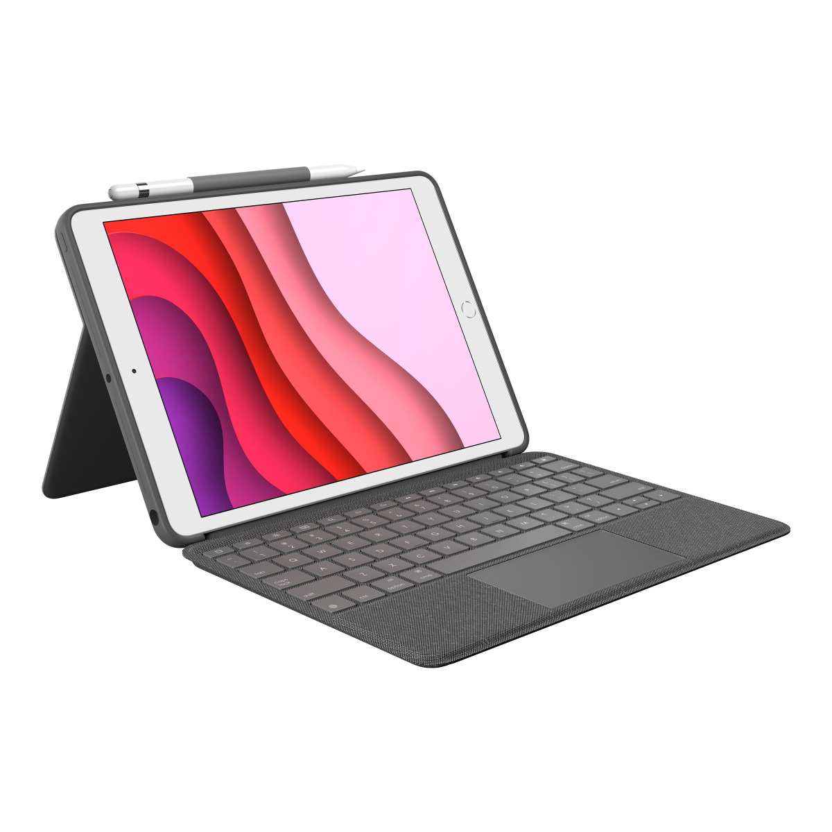 Logitech Combo Touch iPad Pro 13 Zoll (M4) (2024) Tastatur-Case graphit