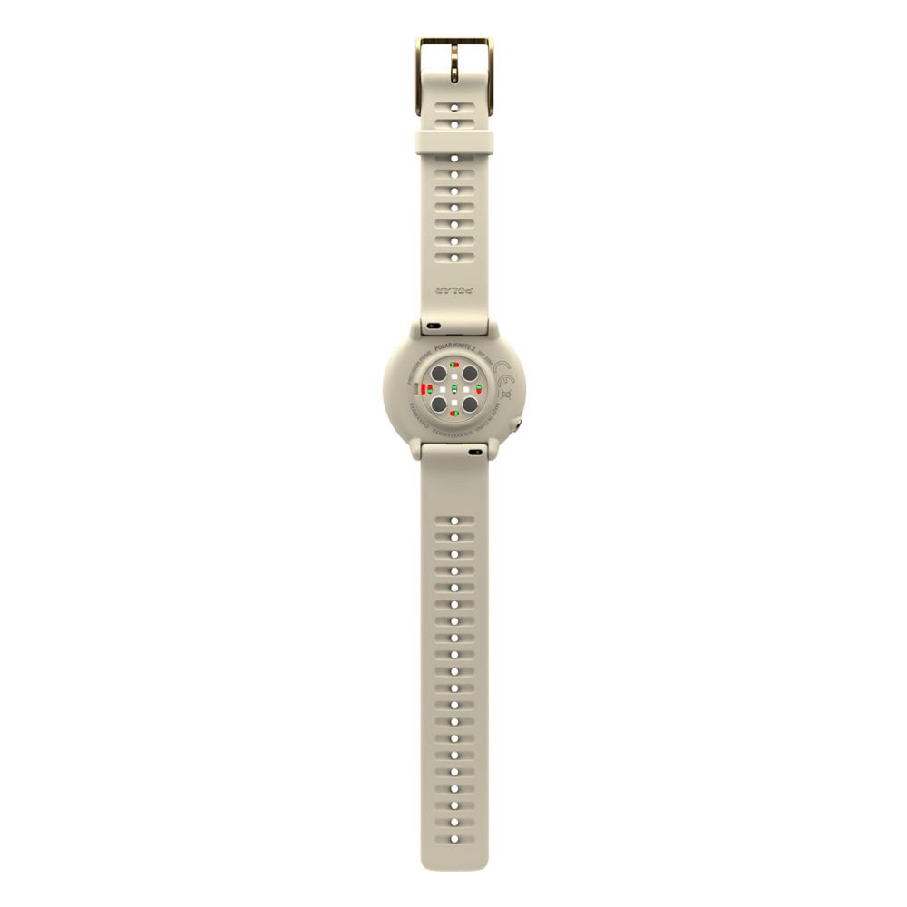 Polar Ignite 2 Pulsuhr mit integriertem Sensor 30mm S/L gold