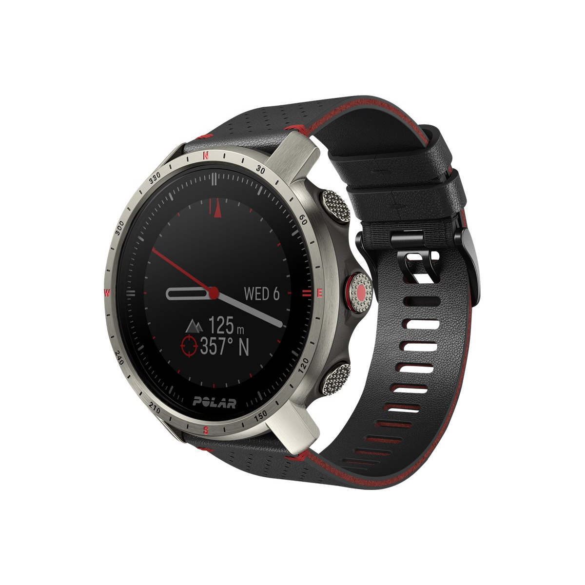 Polar Grit X Pro Titan Premium Outdoor-Multisportuhr