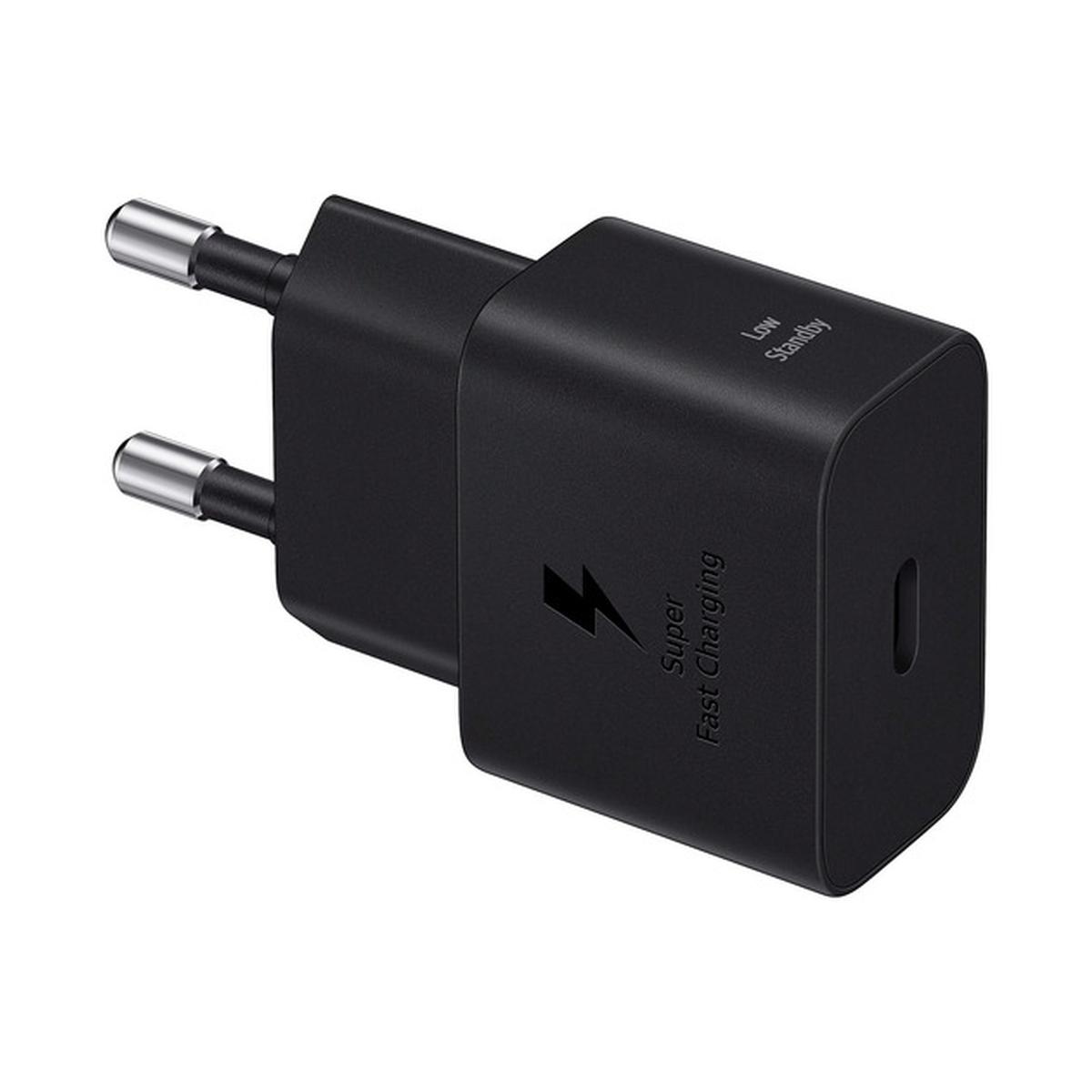 Samsung EP-T2510X Handy Ladegerät mit Schnellladefunktion USB-C schwarz