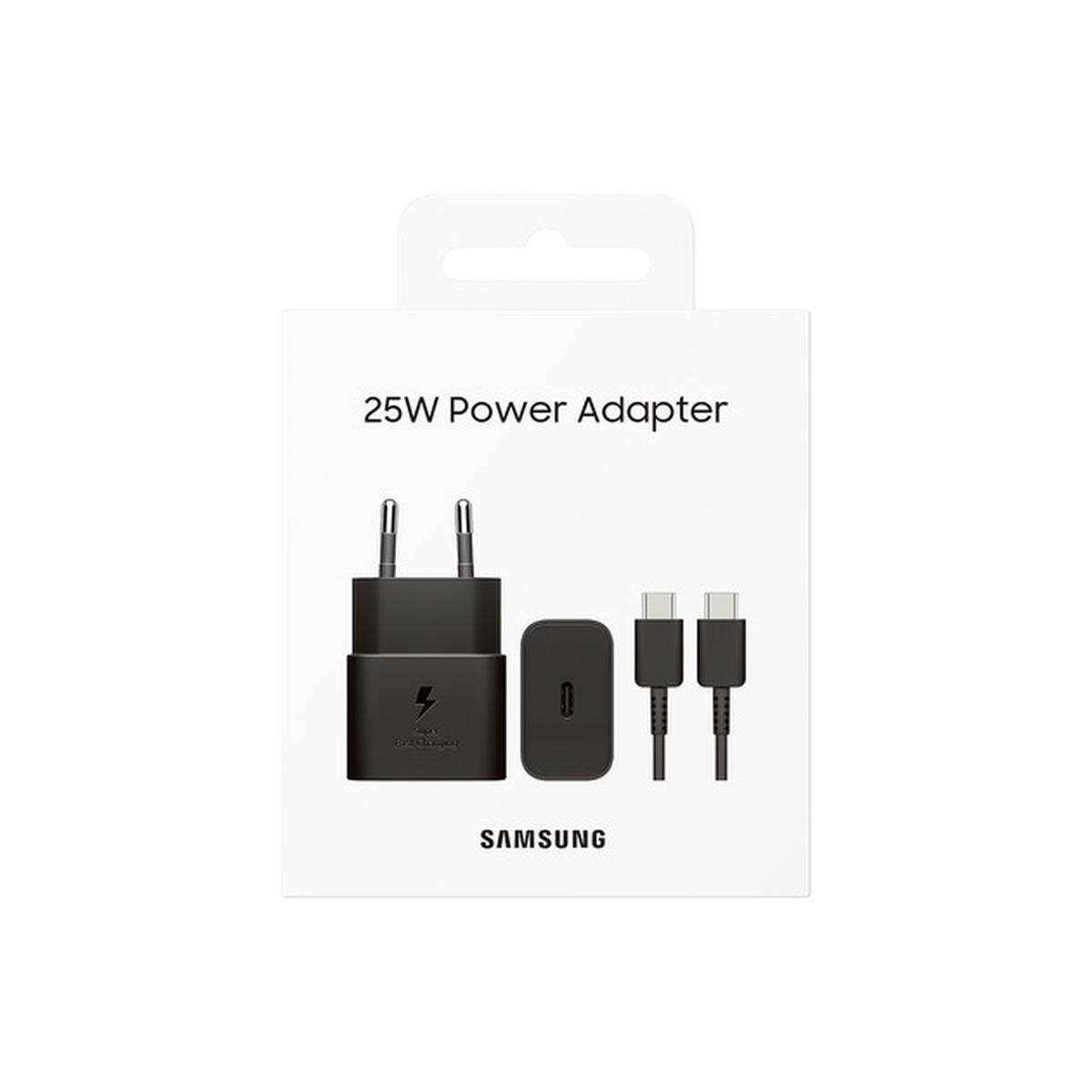 Samsung EP-T2510X Handy Ladegerät mit Schnellladefunktion USB-C schwarz