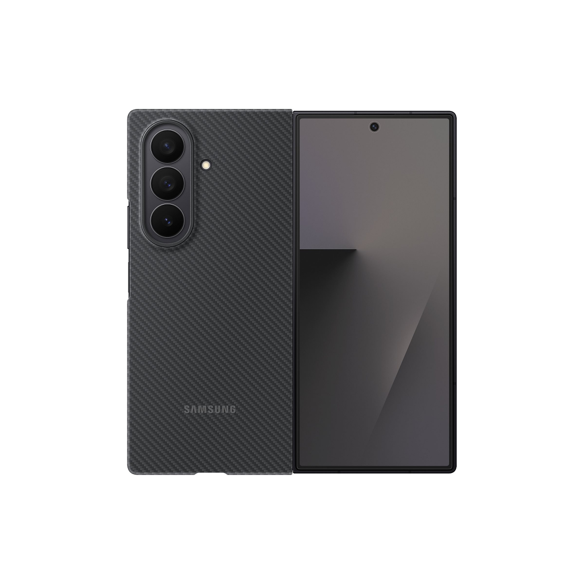 Samsung EF-XF966 Carbon Shield Case für Galaxy Z Fold7 transparent