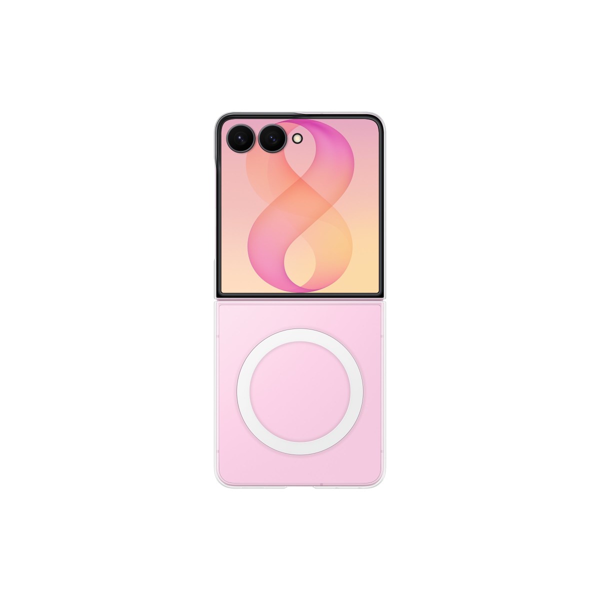 Samsung EF-CF776 Clear Magnet Case für Galaxy Z Flip8 transparent