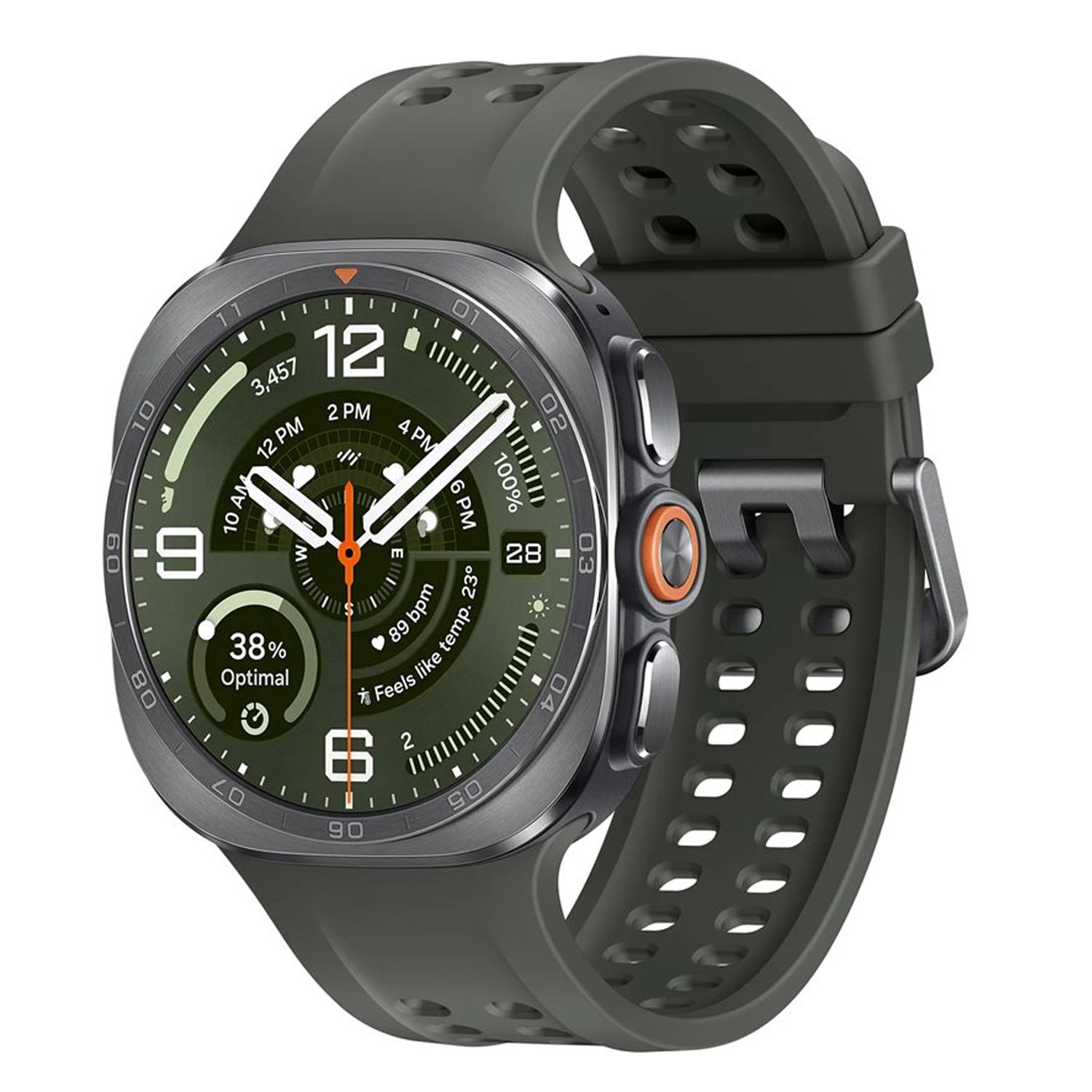 Samsung Galaxy Watch Ultra 2 LTE Smartwatch titanium silber