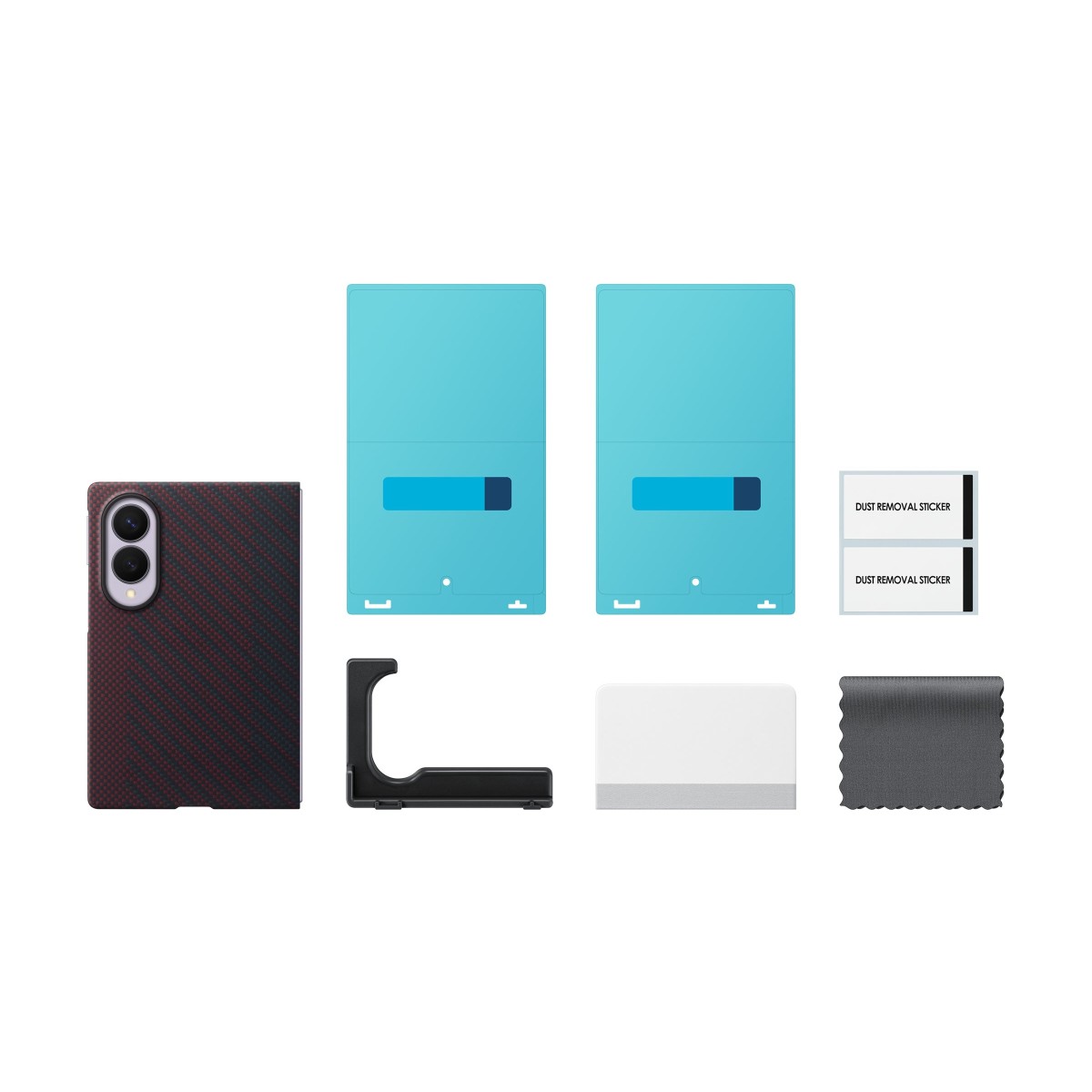 Samsung Carbon Magnet EF-KF971 Handyhülle für Galaxy Z Fold8 violett