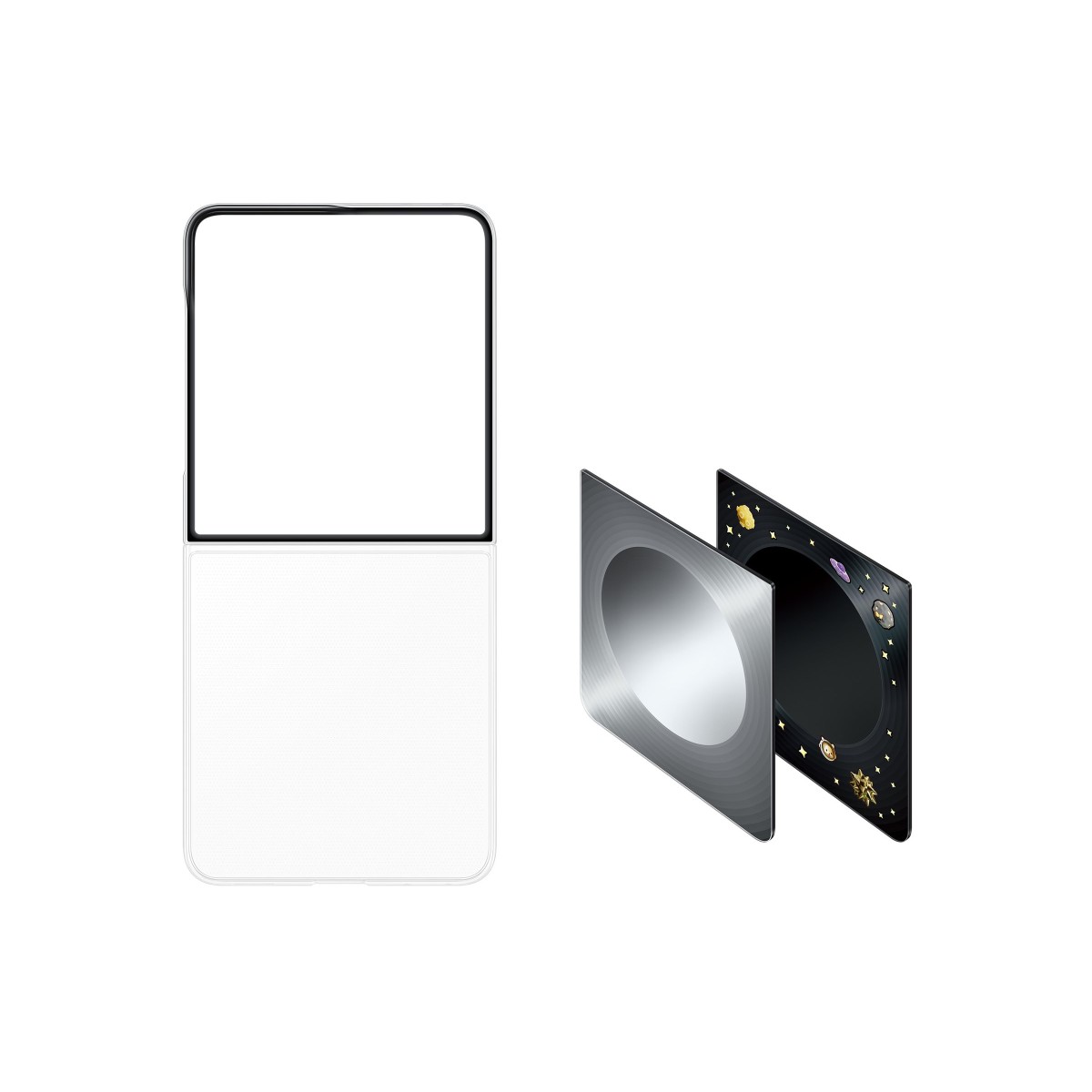 Samsung Flipsuit EF-FF776 Handyhülle für Galaxy Z Flip8 schwarz