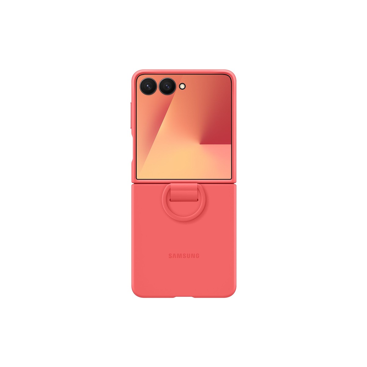 Samsung Silicone Ring Case EF-PF766 für Samsung Galaxy Z Flip7 rot