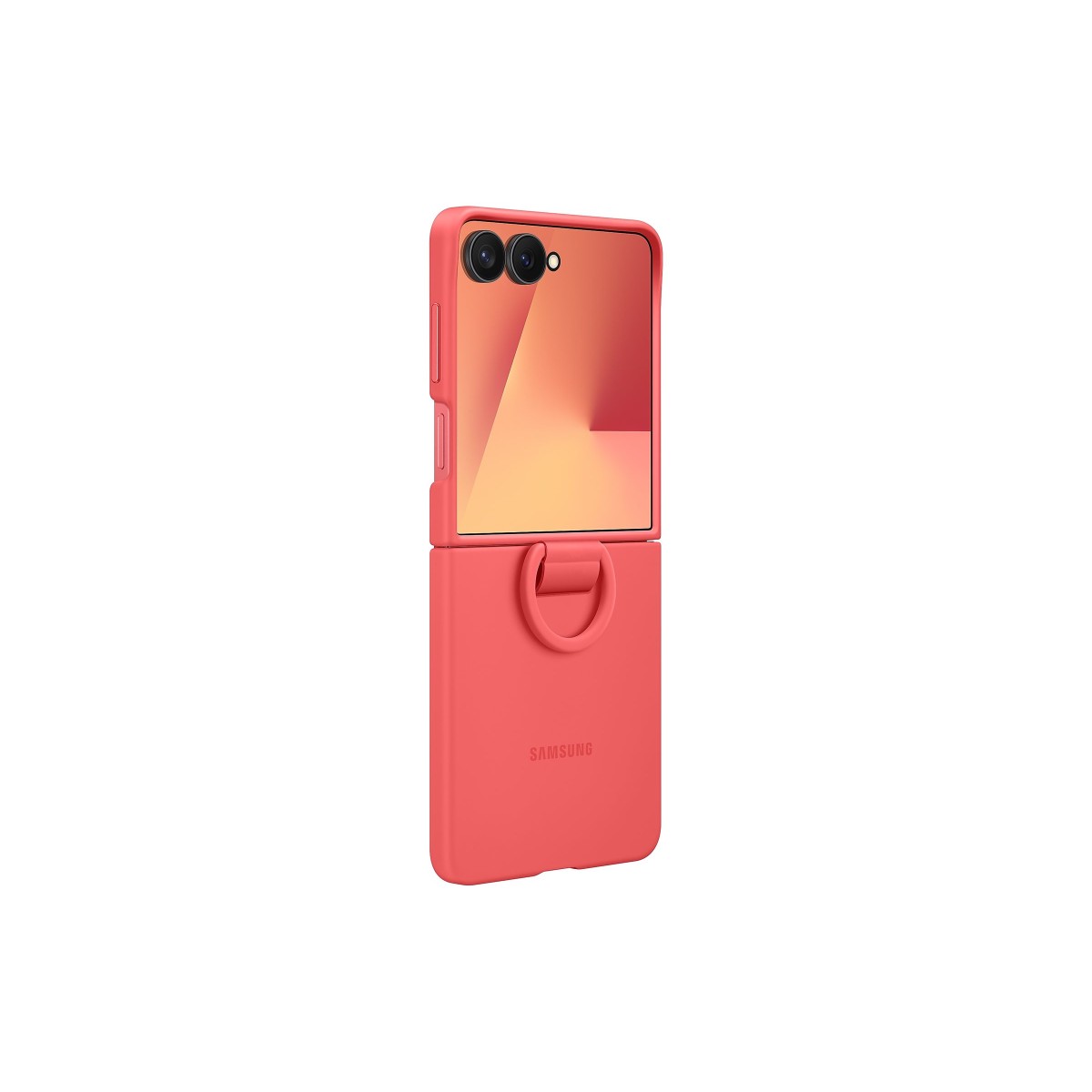 Samsung Silicone Ring Case EF-PF766 für Samsung Galaxy Z Flip7 rot