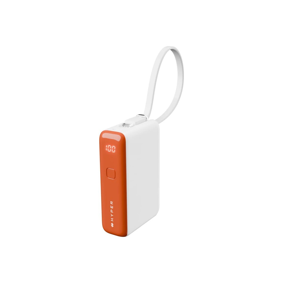 Targus HyperJuice Flex Mini 10.000mAh 30W Powerbank weiß/orange