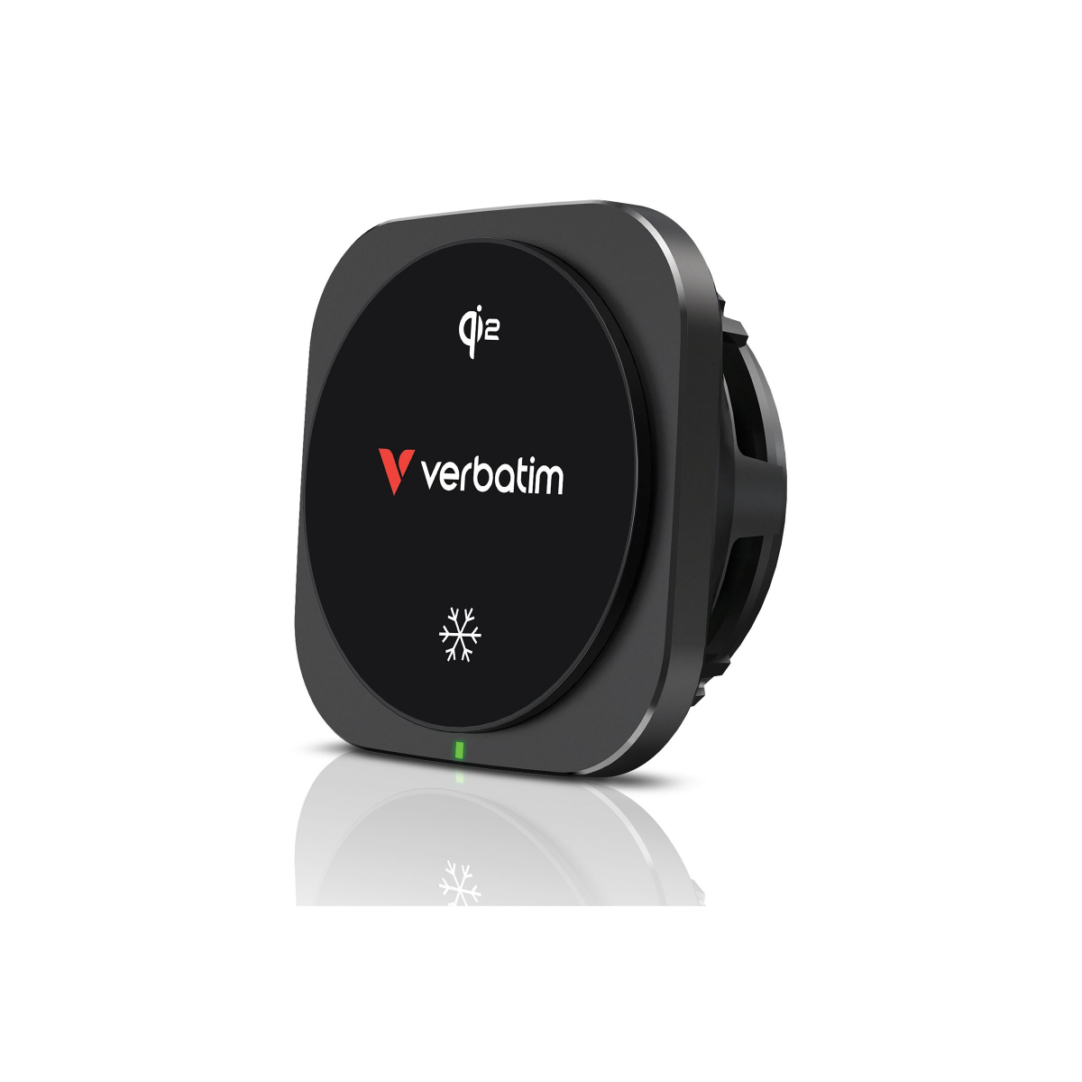 Verbatim Qi2 Wireless Charger KFZ-Halterung