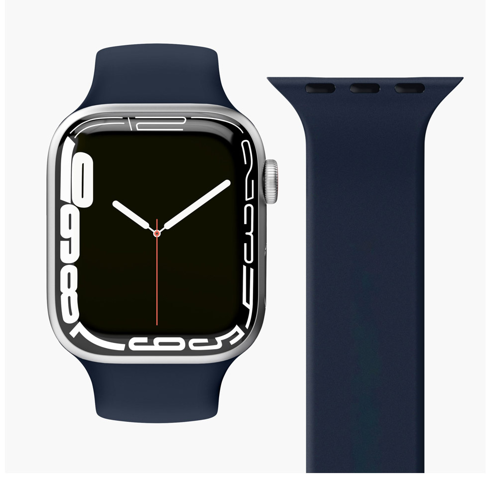 Vonmählen Watchstrap for Apple Solo Loop Case 2 Band S marineblau