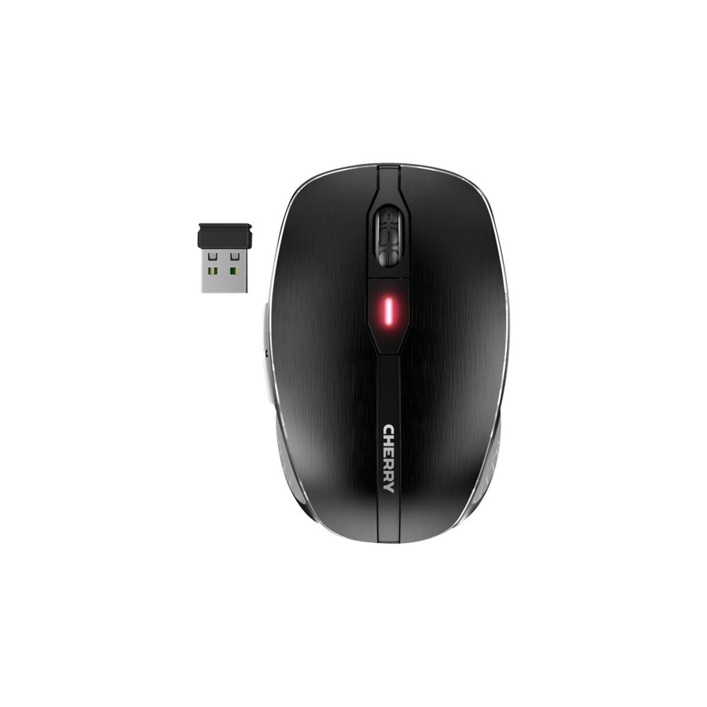 Cherry MW 8C ADVANCED kabellose und wiederaufladbare Maus schwarz