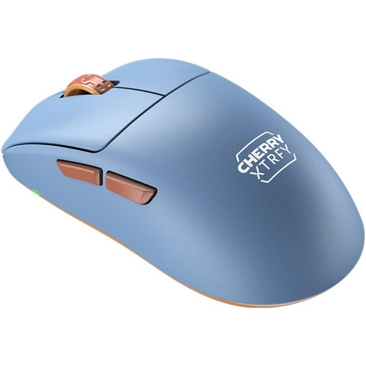 Cherry Xtrfy M68 Wireless Gaming-Maus blau