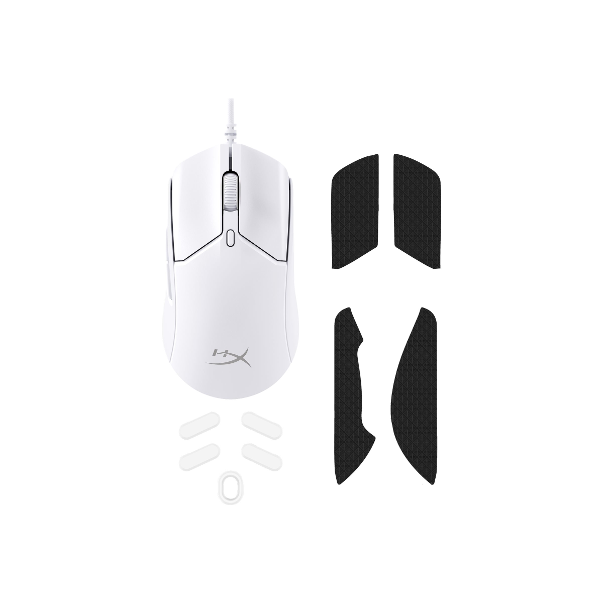 HyperX Pulsefire Haste 2 Gaming-Maus weiß