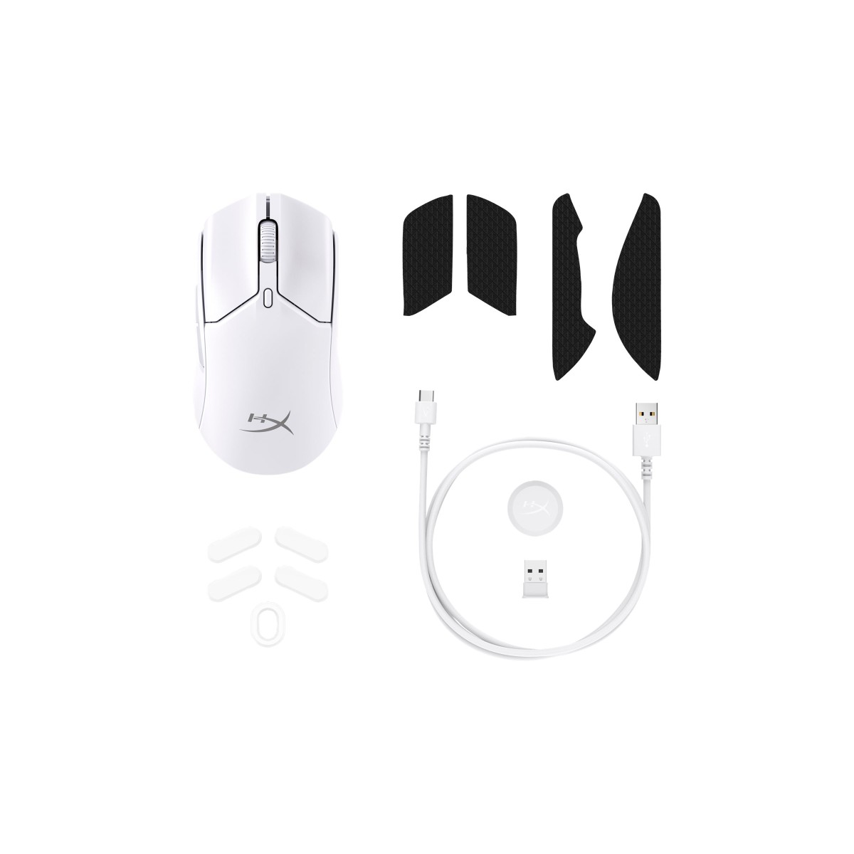 HyperX Pulsefire Haste 2 Mini Wireless Gaming-Maus weiß
