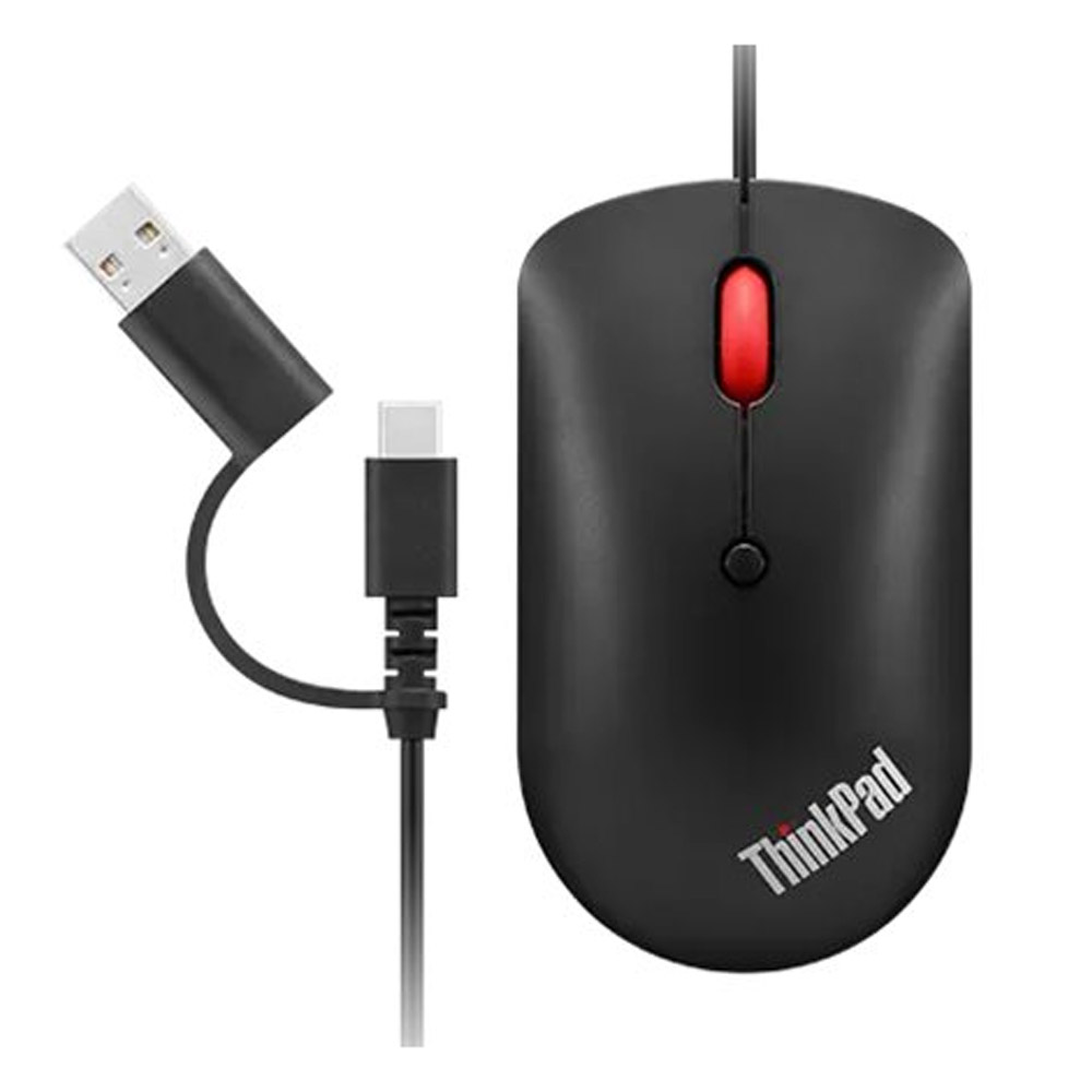 Lenovo ThinkPad USB-C-Kompaktmaus schwarz