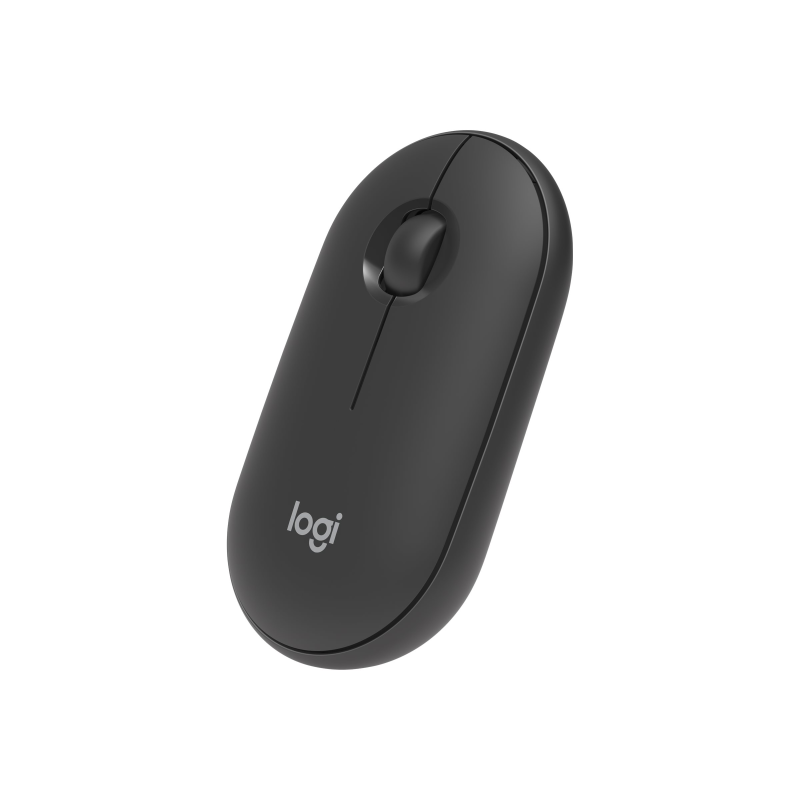 Logitech M350 Pebble Kabellose Maus graphit/schwarz