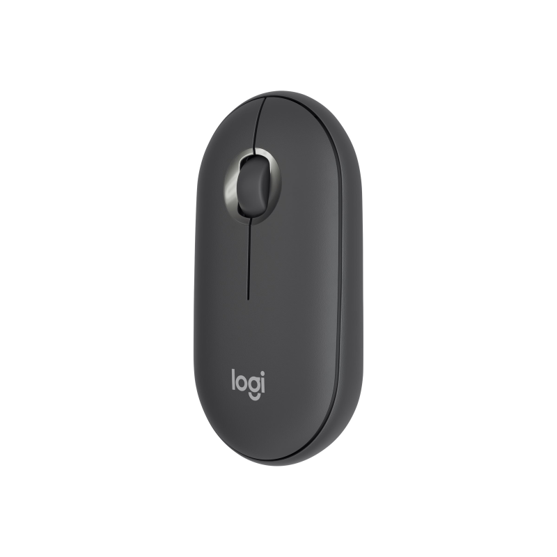 Logitech M350 Pebble Kabellose Maus graphit/schwarz