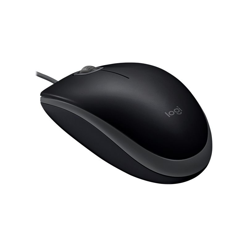 Logitech B110 Silent Kabelgebundene Maus schwarz