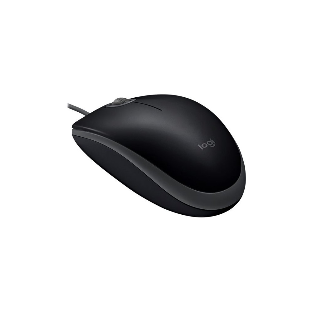 Logitech B110 Kabelgebundene USB-Maus grau