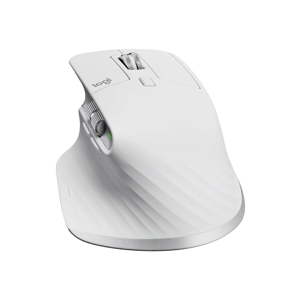 Logitech MX Master 3S Kabellose Performance-Maus mit ultraschnellem Scrollen hellgrau (2. Wahl)