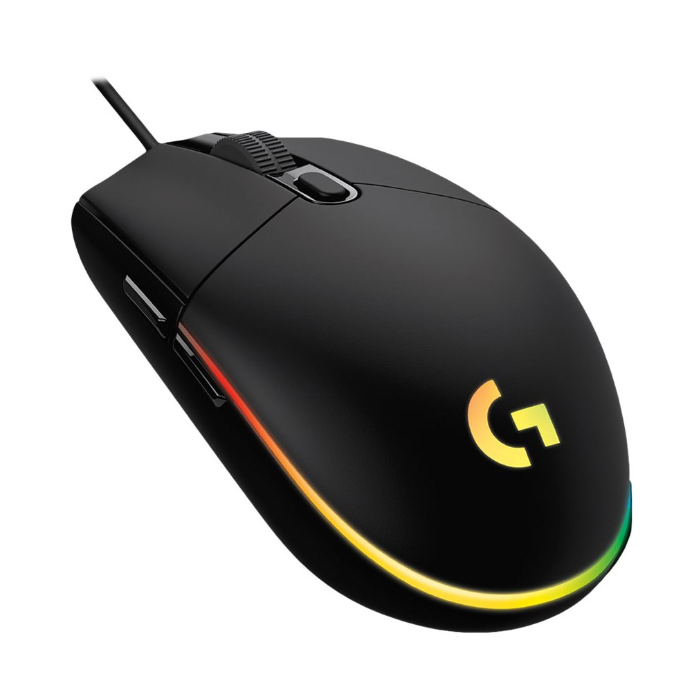 Logitech G102 LIGHTSYNC Gaming-Maus schwarz