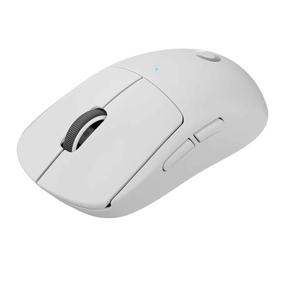 Logitech G PRO X SUPERLIGHT kabellose Gaming-Maus mit HERO 25K Sensor weiß