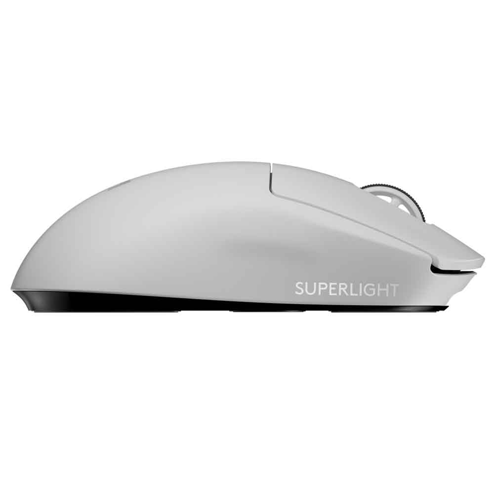 Logitech G PRO X SUPERLIGHT kabellose Gaming-Maus mit HERO 25K Sensor weiß