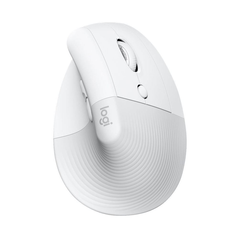 Logitech Lift für Mac kabellos vertikale Ergonomische Maus weiß
