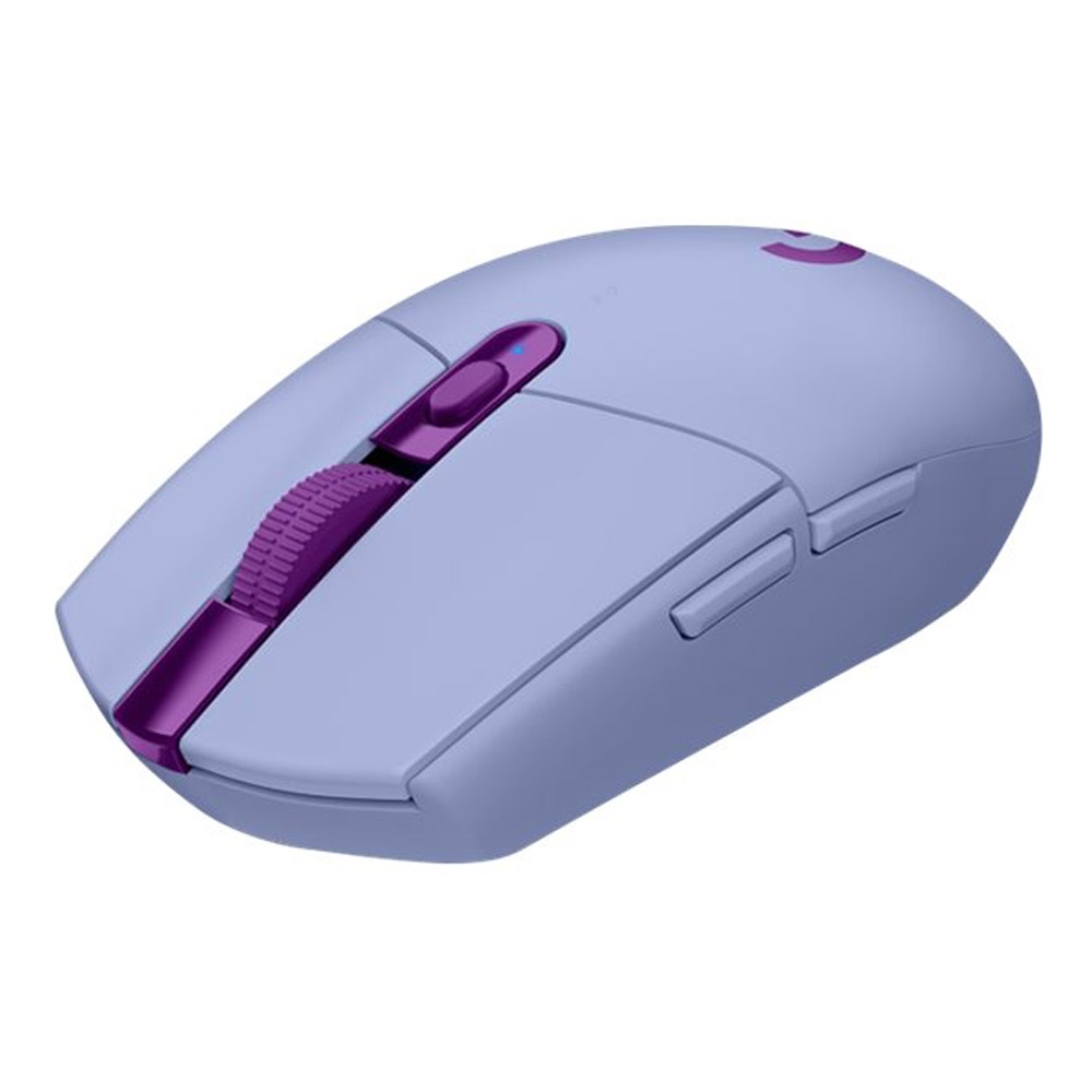 Logitech G305 LIGHTSPEED Maus lila