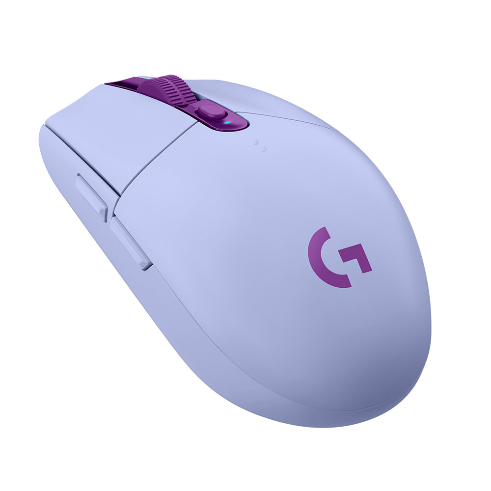 Logitech G305 LIGHTSPEED Maus lila