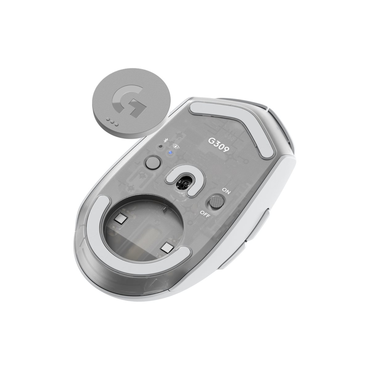 Logitech G309 LIGHTSPEED Gaming-Maus weiß