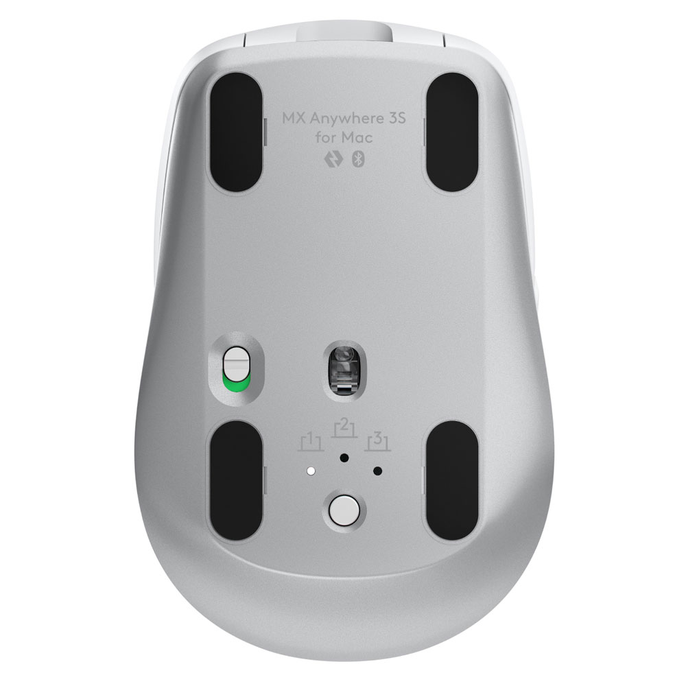 Logitech MX Anywhere 3S Mac Maus hellgrau