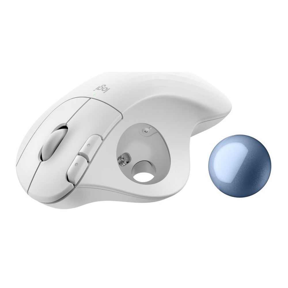 Logitech ERGO M575S Trackball-Maus weiß (2.Wahl)