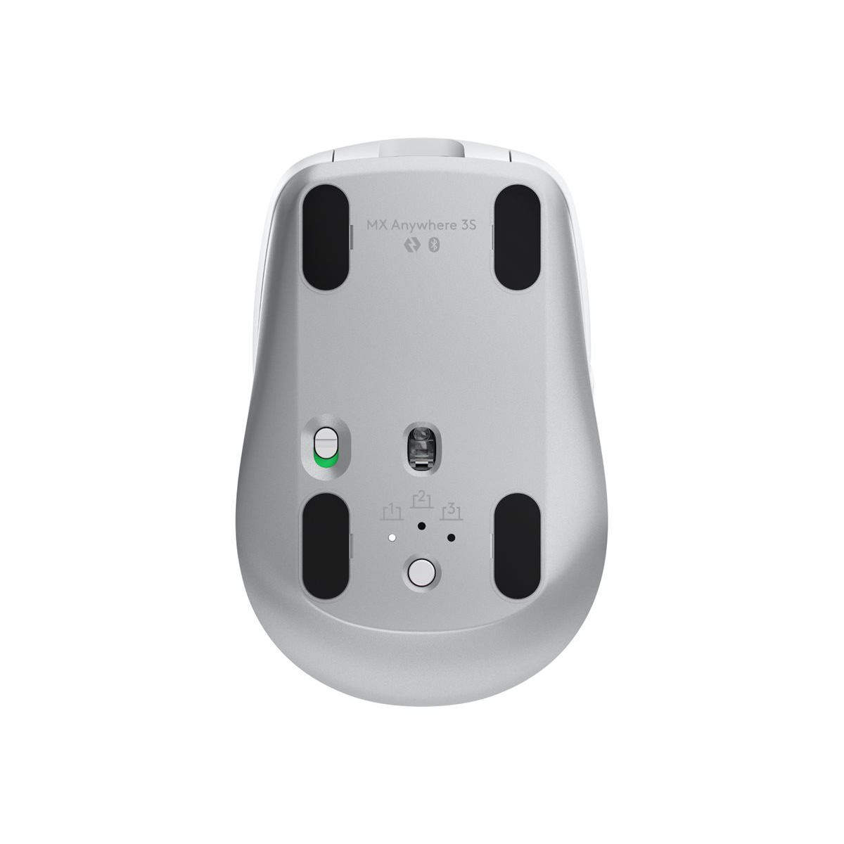 Logitech MX Anywhere 3S Compact Kabellose Maus Pale Grey