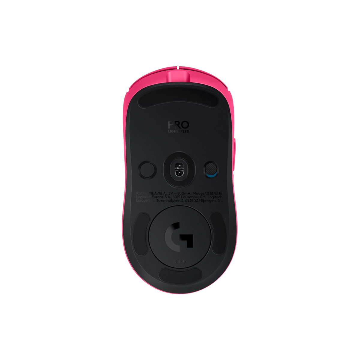 Logitech G PRO 2 LIGHTSPEED Gaming-Maus rosa