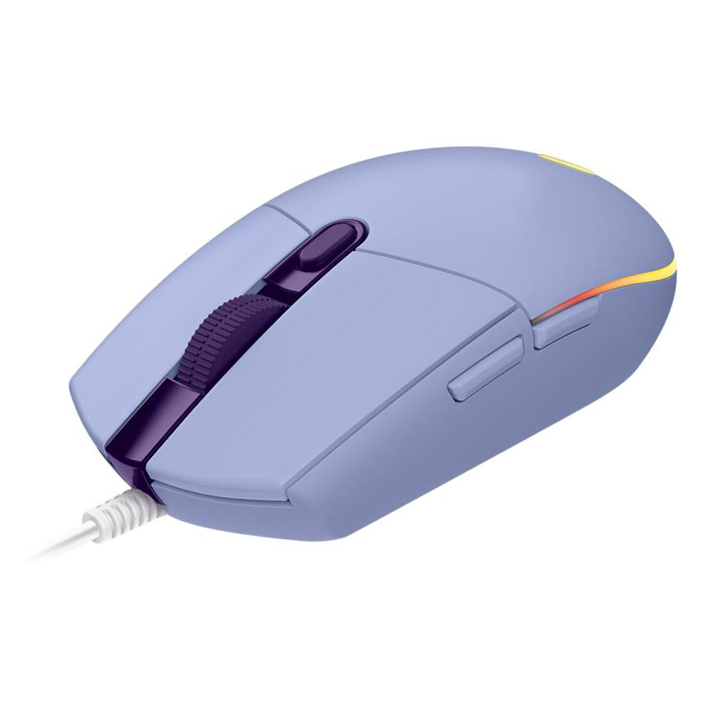 Logitech G102 Lightsync Gaming-Maus lila