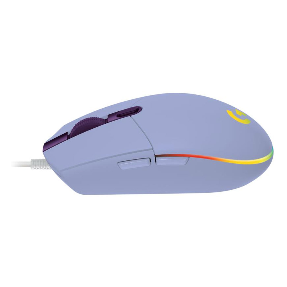 Logitech G102 Lightsync Gaming-Maus lila