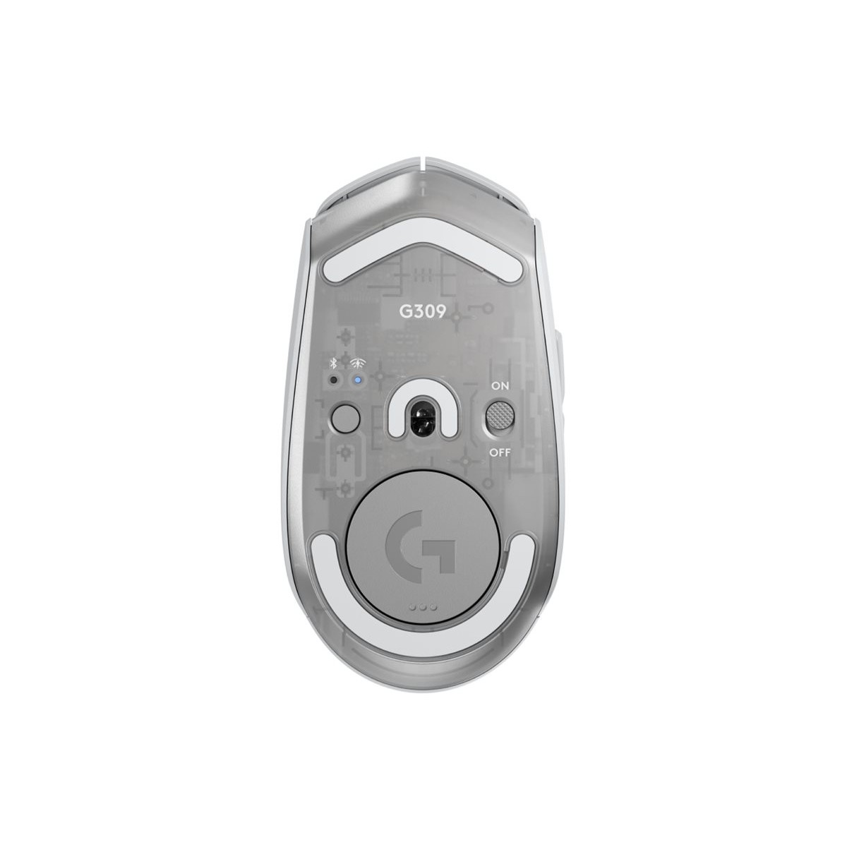 Logitech G309 Lightspeed Wireless-Gaming-Maus weiß
