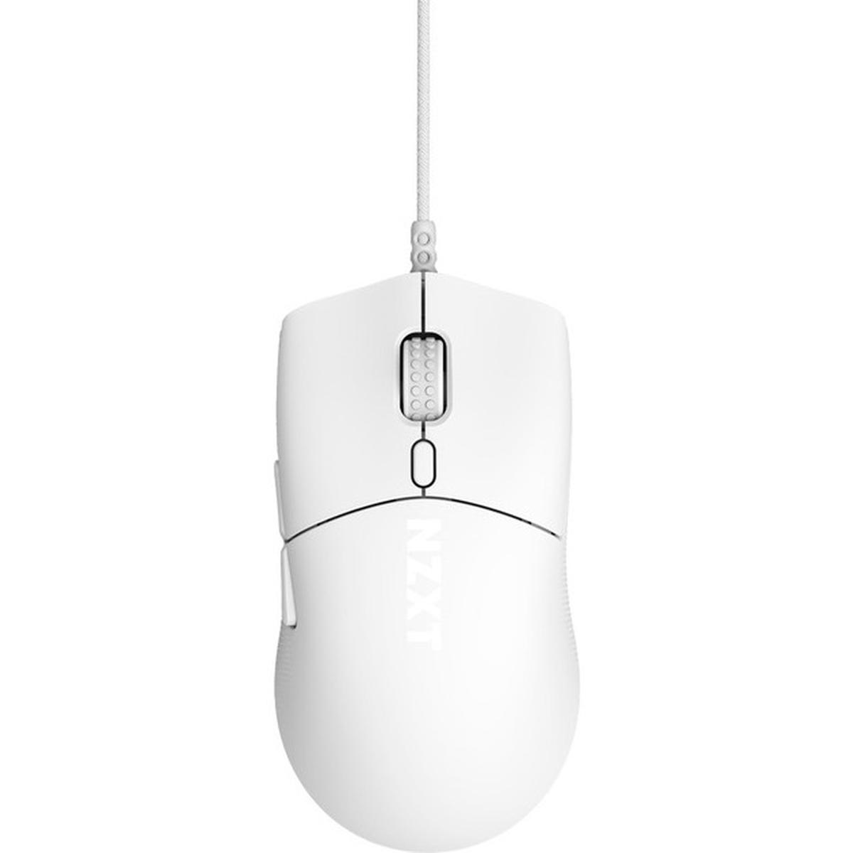 NZXT Lift 2 Symm symmetrische Gaming-Maus weiß