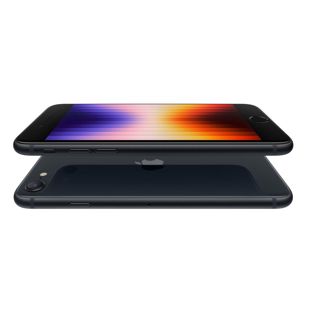 Apple iPhone SE (2022) 256GB 5G Smartphone mitternacht