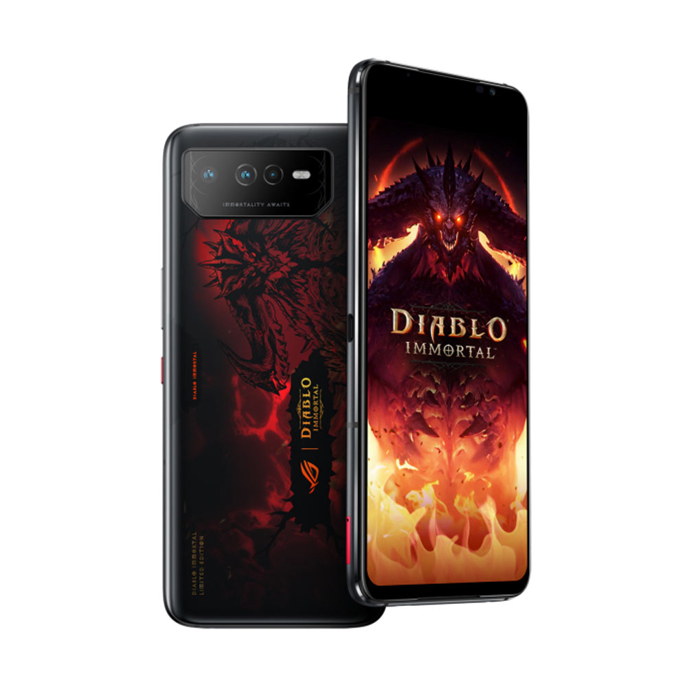 Asus ROG Phone 6 Diablo Immortal Edition 5G 512GB Smartphone hellfire red