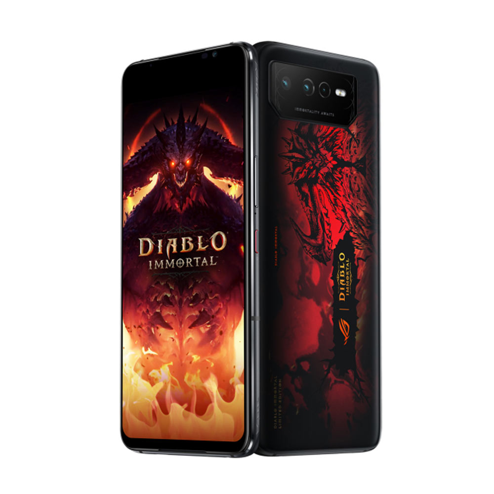 Asus ROG Phone 6 Diablo Immortal Edition 5G 512GB Smartphone hellfire red