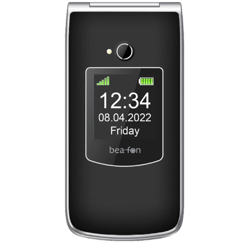 Beafon SL605 Klapp-Handy schwarz/silber
